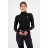 Merino triko MONS ROYALE CASCADE MERINO FLEX 200 MOCK NECK LS WMNS black
