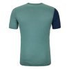 Pánské  Tričko Ortovox 185 Rock'N'Wool Short Sleeve Men's (Velikost L, Barva Arctic Grey)