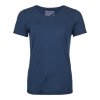 Dámské Tričko Ortovox W's 120 Cool Tec Clean Ts (Velikost XS, Barva modrá)
