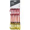 Expreska Climbing Technology Fly-weight EVO set DYNEEMA pack of 6 (Velikost 12 cm, Barva Red/Gold)