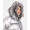 Dámská stříbrná zimní zateplená bunda Kilpi LTD SIRIUS-W (Velikost 36)