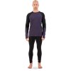 Triko MONS ROYALE OLYMPUS MERINO BASE LAYER LONG SLEEVE black / 9 iron (Velikost XL)