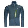 Pánská Mikina Ortovox Westalpen Swisswool Hybrid Jacket Men's (Velikost M, Barva Mountain Blue)