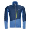 Pánská Mikina Ortovox Westalpen Swisswool Hybrid Jacket Men's (Velikost M, Barva Mountain Blue)