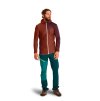 Pánská Mikina Ortovox Fleece Light Grid Hooded Jacket Men's (Velikost XL, Barva Bristle Brown)