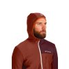 Pánská Mikina Ortovox Fleece Light Grid Hooded Jacket Men's (Velikost XL, Barva Bristle Brown)
