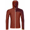Pánská Mikina Ortovox Fleece Light Grid Hooded Jacket Men's (Velikost XL, Barva Bristle Brown)