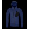 Pánská Mikina Ortovox Fleece Grid Hoody Men's (Velikost S, Barva Deep Ocean)