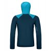 Pánská Mikina Ortovox Fleece Grid Hoody Men's (Velikost S, Barva Deep Ocean)