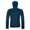 Pánská Mikina Ortovox Fleece Grid Hoody Men's (Velikost S, Barva Deep Ocean)