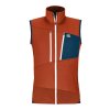 Pánská Vesta Ortovox Fleece Grid Vest Men's (Velikost L, Barva Dark Arctic Grey)