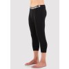 Legíny MONS ROYALE CASCADE MERINO BASE LAYER 3/4 LEGGING black (Velikost XXXL)