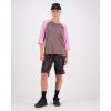 Merino triko MONS ROYALE TARN MERINO SHIFT RAGLAN 3/4 WMNS pop pink / iron (Velikost L)