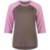 Merino triko MONS ROYALE TARN MERINO SHIFT RAGLAN 3/4 WMNS pop pink / iron (Velikost L)