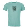 Pánské  Tričko Ortovox 120 Cool Tec Mtn Cut T-shirt Men's (Velikost XXL, Barva Dark Arctic Grey)