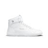 Barefoot tenisky Barebarics Zing - High Top - All White - Leather