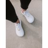 Barefoot tenisky Barebarics Zing - White & Gold - Leather