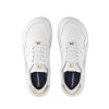 Barefoot tenisky Barebarics Zing - White & Gold - Leather (Velikost 41)