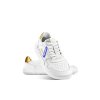 Barefoot tenisky Barebarics Zing - White & Gold - Leather
