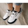 Barefoot tenisky Barebarics Wave - White & Black (Velikost 42)