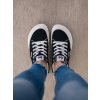 Barefoot tenisky Be Lenka Rebound - Black & White (Velikost 39)