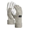Pánské  Rukavice Ortovox Classic Wool Glove Leather (Velikost XS, Barva Black Sheep)