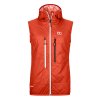 Dámská Vesta Ortovox Swisswool Piz Boe Vest Women's (Velikost XS, Barva Wild Berry)