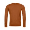 Pánské  Tričko Ortovox 185 Merino Mtn Cutout Long Sleeve Men's (Velikost XL, Barva Bristle Brown)