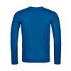 Pánské  Tričko Ortovox 150 Cool Mtn Silhouette Long Sleeve Men's (Velikost L, Barva Blue Note)