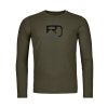 Pánské  Tričko Ortovox 150 Cool Mtn Silhouette Long Sleeve Men's (Velikost L, Barva Glacier Grey)