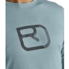 Pánské  Tričko Ortovox 150 Cool Mtn Silhouette Long Sleeve Men's (Velikost L, Barva Glacier Grey)