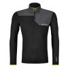 Ortovox Fleece Light Zip Neck Men's (Velikost S, Barva Deep Ocean)