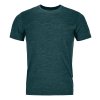 Pánské  Tričko Ortovox 150 Cool Mountain T-shirt Men's (Velikost L, Barva Dark Arctic Grey)
