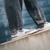 Barefoot tenisky Barebarics Wave - White & Grey (Velikost 47)