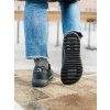 Barefoot tenisky Barebarics Zing Frost - All Black (Velikost 36)
