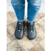 Barefoot tenisky Barebarics Zing Frost - All Black (Velikost 36)