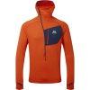 Pánské  Tričko Mountain Equipment Eclipse Hooded Zip T-shirt Men's (Velikost XXL, Barva Fern)