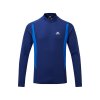 Pánské  Tričko Mountain Equipment Ignis Long Sleeve Zip T-shirt Men's (Velikost M, Barva Cosmos/Dusk)
