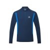 Pánské  Tričko Mountain Equipment Ignis Long Sleeve Zip T-shirt Men's (Velikost M, Barva Cosmos/Dusk)