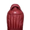 Spacák Mountain Equipment Xenith III Long (Velikost Left Zip, Barva Merlot)