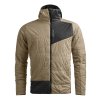 Pánská Bunda Ortovox Swisswool Piz Duan Jacket Men's (Velikost XL, Barva Grey Sand)