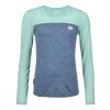 Dámské Tričko Ortovox 150 Cool Logo Long Sleeve Women's (Velikost M, Barva Arctic Grey)