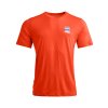 Pánské  Tričko Ortovox 140 Cool Mtn Gradient T-shirt Men's (Velikost L, Barva Glacier Grey)