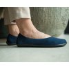 Barefoot baleríny Be Lenka Delight - Navy & Black (Velikost 36)