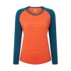 Dámské Tričko Mountain Equipment Redline Long Sleeve T-shirt Women's (Velikost S, Barva Fern Stripe/Fern)