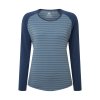 Dámské Tričko Mountain Equipment Redline Long Sleeve T-shirt Women's (Velikost S, Barva Fern Stripe/Fern)