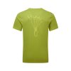 Pánské  Tričko Mountain Equipment Yorik On Wire T-shirt Men's (Velikost XL, Barva Olive Oil)