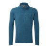 Pánské  Tričko Mountain Equipment Micro Zip T-shirt Men's (Velikost L, Barva černá)
