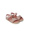 Dětské barefoot sandály Be Lenka Miami Junior - Coral Sparkle (Velikost 35)