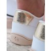 Barefoot tenisky Be Lenka Cellestia - White & Gold (Velikost 37)